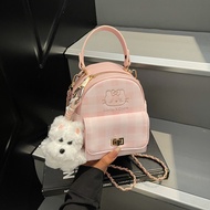 กระเป๋าสะพายข้างลายสก็อตแฟชั่นสำหรับผู้หญิง Amy Rabbit กระเป๋าถือสำหรับเดินทางไปทำงานแบบสะพายข้างแบบ