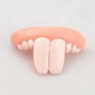 STMEN สไตล์10 ฟันปลอมแบบตลก นักช้อป Denture gags ฟันน่าเกลียด ของเล่นประกอบวันฮาโลวีน น่ากลัวมากๆ ฟันปลอมน่าเกลียด แกดเจ็ตแปลกใหม่