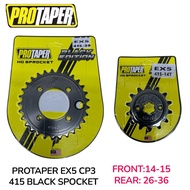 EX5 PROTAPER CP3 415HD BLACK SPOCKET ORIGINAL