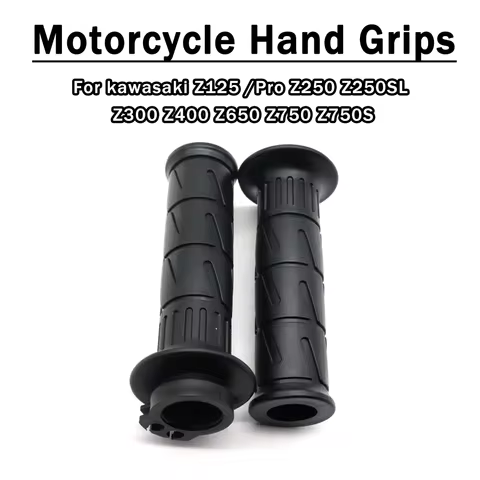 For Kawasaki Z125 Pro Z250 Z250SL Z300 Z400 Z650 Z750 Z750S Z 250 SL 300 400 Motorcycle Black Handle