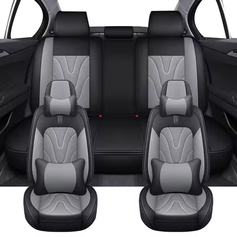 Waist Cushion Durable Universal Car Seat Covers For MG MG5 MG6 MULAN MG4 ZS HS EV Anti-Slip Luxury A