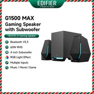 Edifier Hecate G1500 Max Bluetooth Gaming Speakers with Subwoofer - RGB | Built in DSP | RMS 30W
