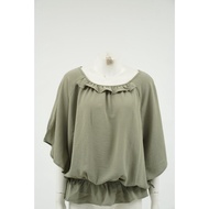 White Mode Pattie Blouses - Women's Clothing Blouses