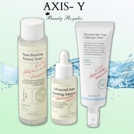 AXIS-Y Aqua Set, Boosting Essence Toner /Advanced Aqua Boosting Ampoule / AXIS-Y Heartleaf My-Type C