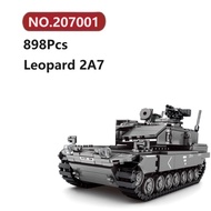 ✨Leopard 2A7 Tanks Building Blocks 898 Pcs Sembo Block Tank Bricks Toy Set