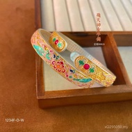 Wholesale Heart Sutra Retro Flying Sterling Silver Pure Silver Country Style 999.9 Bottom Fo's Brace