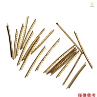 Ado)20pcs 2.0MM Brass Guitar Fret Wire Fretwires for Folk Guitar Fingerboard