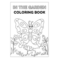 In the Garden Coloring PDF Book