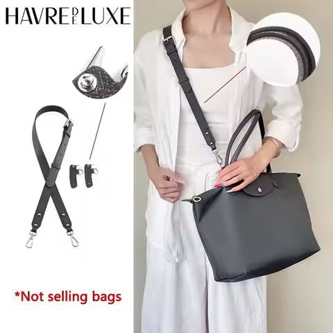 Leather Bag Shoulder Strap For Longchamp M Durable Gift Bag Modification Without Punching Strap Bag 