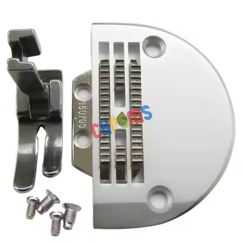1SET Presser Foot & Needle Plate & Feed Dog FOR JUKI DDL-8300, DDL-8500, DDL-8700, SINGER 31-15, 195
