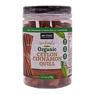 MH Food Sri Lanka Organic Ceylon Cinnamon Quill 70g (Organik Kayu Manis Ceylon)