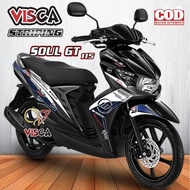 SouL GT 115 Striping - Yamaha SouL GT 115 Striping Sticker Variation - SouL GT 115 Hologram Striping