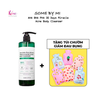 [MUA 1 TẶNG 1] Sữa Tắm Some By Mi AHA BHA PHA 30 Days Miracle Acne Body Cleanser 400ml + Tặng 1 túi 