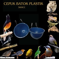 Cepuk Batok plastik tempat pakan ayam bangkok