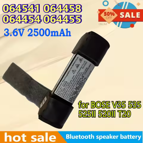 064541 064458 064454 064455 2500mAh Rechargeable Battery for BOSE V35 535 525II 520II T20 Repair Rep