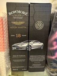 1 bottle Bowmore 18 years x Aston Martin