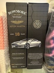 1 bottle Bowmore 18 years x Aston Martin