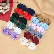 [Tech] 10Pcs Nylon Buttons Knot Button Handmade Cheongsam Tang Suit Buttons Knot Fastener Closures B