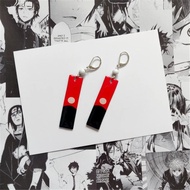 【Ready Stock】♛Revengers Izana Kurokawa Earrings Acrylic Anime Cosplay Props Hanafuda Drop Earrings f