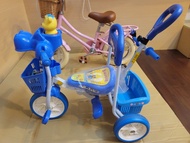 二手兒童腳踏三輪車，贈滑步車