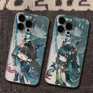 Arknights: Endfield/Zhuang Fangyi/Zhuang Fangyi Phone Case Suitable for iPhone17 Transparent iphone1