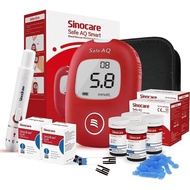 Mesin Cek Gula Alat Check Gula dalam Darah Kencing Manis Test Sinocare AQ Blood Glucose Meter Full S