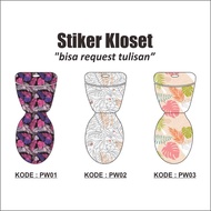 Sitting Toilet Sticker series 23