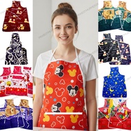 Kitchen apron, cute random character cooking apron, kitchen apron,/ motif apron