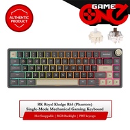 RK Royal Kludge R65 Single-Mode 65% Layout Hot Swappable RGB Mechanical Keyboard with Volume Knob
