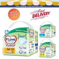 💞 P.LOVE Adult Pants Diapers M / L / XL | adult diaper pants | pamper dewasa | adult pamper pants | 