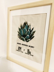 霍利達龍舌蘭刺繡掛畫(可客制)