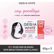 Geisha White Whitening Soap-Classic(65gx3) Original