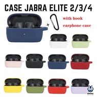 BUMPER SOFT TPU CASE JABRA ELITE 2 3 4 TWS SILICONE SILICON CASING COVER TRUE WIRELESS EARBUDS JABRA