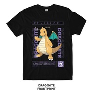 Dragonite Pokémon Series T-Shirt (Singapore 3-4 Days Delivery) Custom Lance Print Crafter Tee Shirt