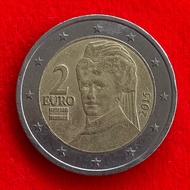 Austrian 2 euro Coin 2015 Foreign