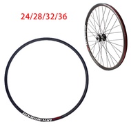 【HRDEAL】20 inch mountain bike wheel rim 24/28/32/36 hole double disc wheel rim