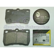 REAR DISC BRAKE PAD D2243 TOYOTA LEXUS GS350  GS430 GS450 GS460 GRS191 GRS196