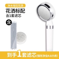 2G6U People love itNATIVERAJapan Supercharged Shower Head Super Chlorine Removal Spray Header Skin Care Filter Water Pur