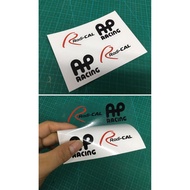 Customized AP Racing Radi-Cal Car Caliper Sticker AP Caliper Sticker Brake Sticker High Temperature 