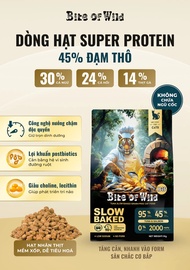 Thức Ăn hạt Bite Of Wild B45 Gói 1KG ( 45% Độ Đạm Không Chứa Ngũ Cốc ) dành cho mèo - T3 PETS SHOP