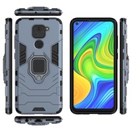 Redmi NOTE9 10X M2003J15SC M2003J15SG M2003J15SS Silicone hard case, integrated with ring, anti drop