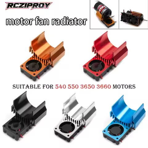 RC Motor Fan Radiator Heatsink Cooling Fan for 540 550 3650 3660 Brushless Motor RC Car Truck Buggy