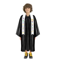 Kids Graduation Stole Sash Kindergarten Graduate Ceremony Strap Preschool Honor Award Plain Shoulder