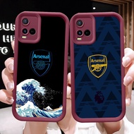 Burgundy Case for VIVO Y33s Y21 Y21s Y02 Y02t Y33t Y02a Y21a Y21e D-20 A-Arse_nal-FC