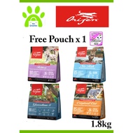 Orijen Original Cat / Six Fish Cat Food 1.8kg