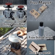 MESIN MATA Steel Razor or Clipper Blade Sharpener, Steel Clipper Blade Sharpener, Iron Clipper Blade