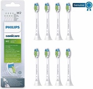 飛利浦 - Philips Sonicare DiamondClean W2 (8支裝)白色聲波牙刷刷頭 HX6068 平行進口