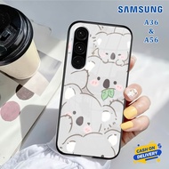 Softcase Glass Kaca SAMSUNG A36 & SAMSUNG A56 - Case Handphone SAMSUNG A36 & SAMSUNG A56 [T135]