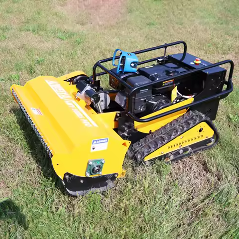Customized All Terrain 4-Stroke Remote Control Wheeled Orchard Grass flail Mower for Farm