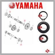 NVX / AEROX 155 V1 / V2 GEARBOX / TRANSMISSION OIL SEAL & CIRCLIP ORIGINAL YAMAHA